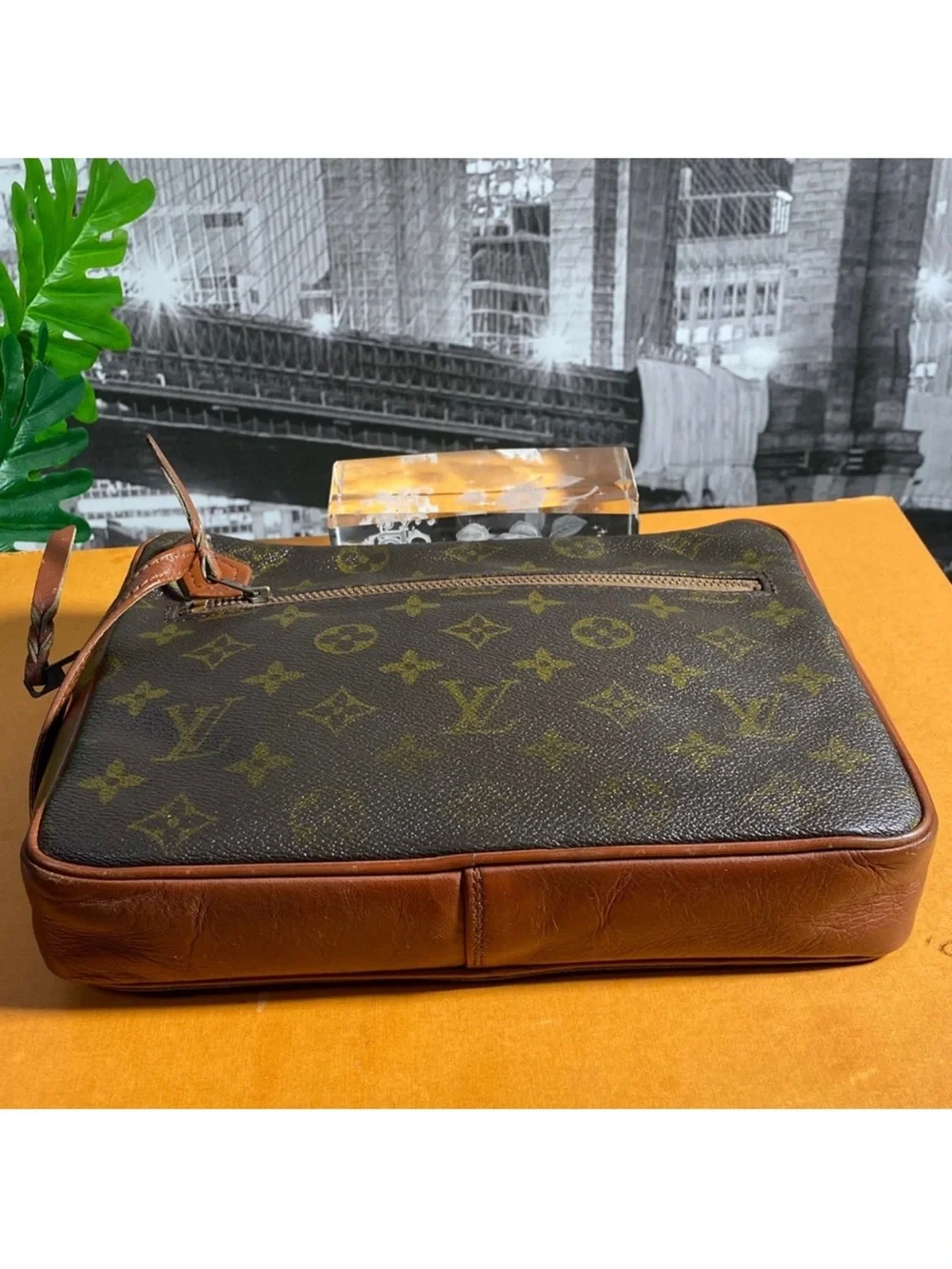 Authentic Louis Vuitton Monogram Pochette Sport PM Clutch